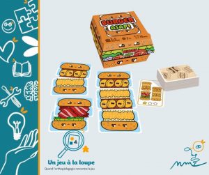 jeu à la loupe Burger ASAP