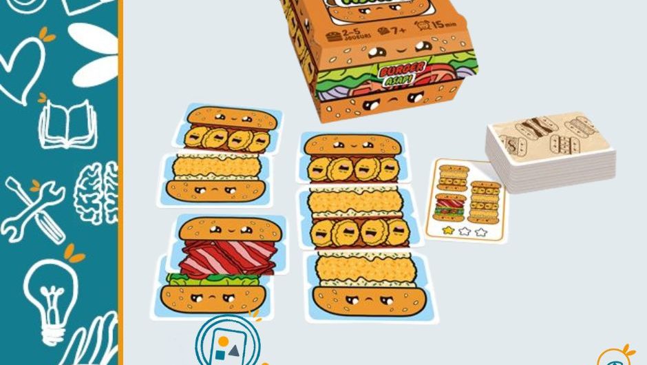 jeu à la loupe Burger ASAP